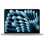 لپ‌تاپ 13.6 اینچی اپل مدل MacBook Air MDHK4 2026 LLA با تراشه M5، رم 24 گیگابایت، حافظه SSD با ظرفیت 1 ترابایت، نمایشگر Liquid Retina با رزولوشن 2560×1664، وبکم 12 مگاپیکسلی Center Stage، پشتیبانی از Wi-Fi 7 و شارژدهی تا 18 ساعت