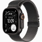ساعت هوشمند 49 میلی متری اپل مدل Ultra 3 Black Titanium Case با بند Titanium Milanese - تصویر 8