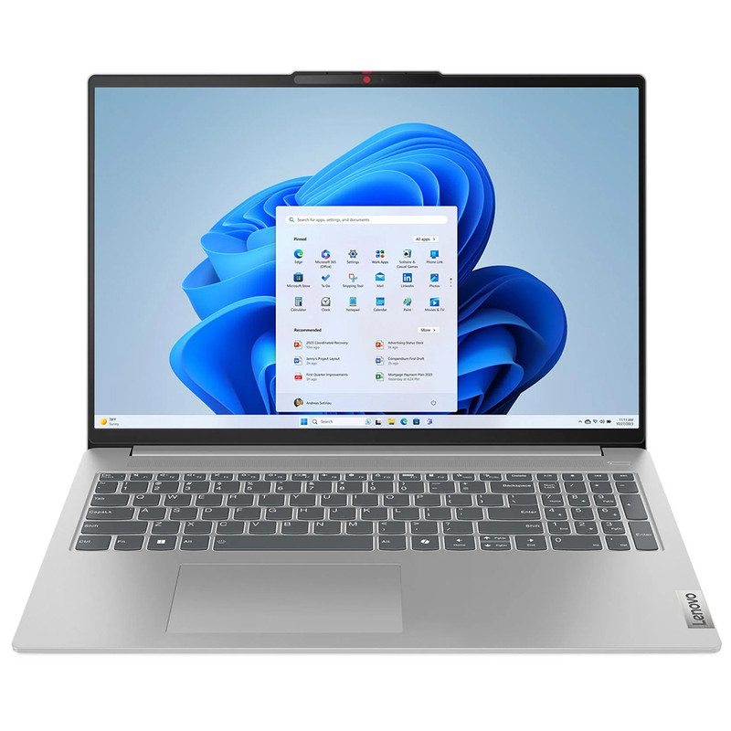 1c85ff6676873d01f1c03c97ee1fcfb66a6770d8_1765114448-1.jpg لپ تاپ 16 اینچی لنوو مدل IdeaPad Slim 5 16IRU9-Core 5 120U-16GB LPDDR5X 5200MHz-512GB SSD-IPS 60Hz-Backlit-Fingerprint-W - تصویر 1