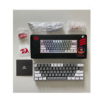 کیبورد مخصوص بازی ردراگون مدل FIZZ K617-GREY/WHITE - تصویر 3