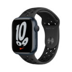 ساعت هوشمند اپل مدل  Series 7 45mm Aluminum Case with Nike Sport Band دارای قابلیت های صفحه نمایش لمسی بند سیلیکون - تصویر 3