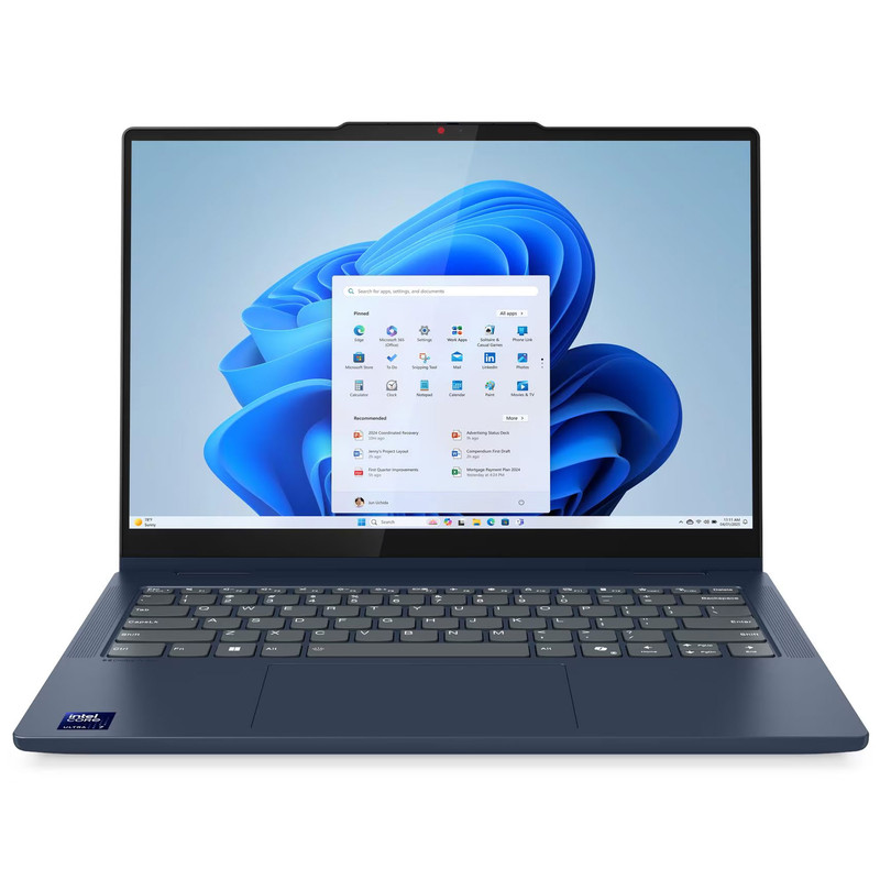 561fee63ba7acc90c29f1197c73f6c536a4025b9_1767694732.jpg لپتاپ 14 اینچی لنوو مدل IdeaPad 5 2-in-1 14IAL10، با پردازنده Core Ultra 5-225U، حافظه رم 8 گیگابایت LPDDR5X و حافظه داخلی SSD با ظرفیت 512 گیگابایت ، صفحهنمایش لمسی IPS با پشتیبانی از قلم، وبکم FHD و شارژ سریع، سیستم عامل ویندوز - تصویر 1