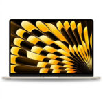 لپ‌تاپ 15.3 اینچی اپل مدل MacBook Air MDVD4 2026 LLA با پردازنده M5، رم 16 گیگابایت، حافظه SSD با ظرفیت 512 گیگابایت، نمایشگر Liquid Retina با وضوح 2880x1864 و پشتیبانی از Wi‑Fi7