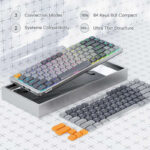 کیبورد ردراگون مدل Azure K652 PRO RGB - تصویر 3