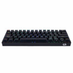 کیبورد گیمینگ ردراگون مدل DRACONIC K530 PRO، سوییچ مکانیکال قهوه‌ای، Tenkeyless، نورپردازی RGB - تصویر 8