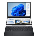 لپ تاپ 14 اینچی ایسوس مدل Zenbook DUO UX8406CA-Core Ultra 9 285H-32GB LPDDR5X-1TB SSD-Dual WUXGA OLED Touch 60Hz-W