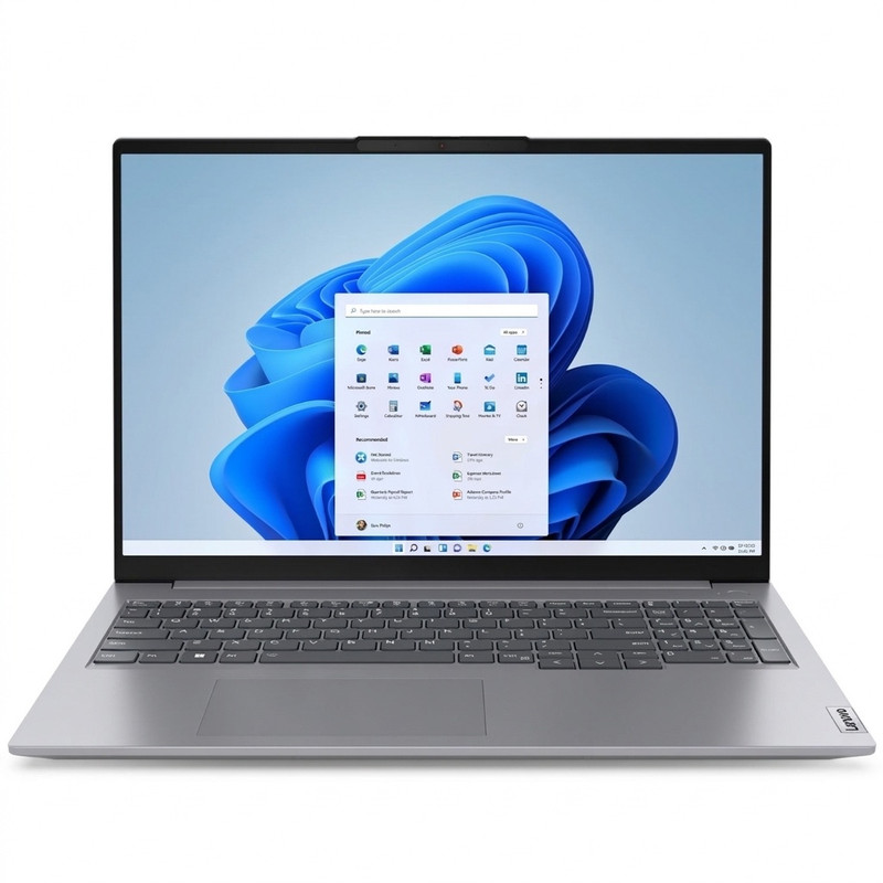 6a809a4fa95c327d253ed1a2faf3d4e1ec74a582_1786538643.jpg لپتاپ 16 اینچی لنوو ThinkBook 16 G6 IRL با پردازنده Core i3-1315U، رم 8 گیگابایت DDR5، حافظه SSD با ظرفیت 512 گیگابایت، نمایشگر IPS با وضوح WUXGA، حسگر اثر انگشت و وبکم FHD - تصویر 1