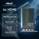 کارت گرافیک مبتنی بر intel ایسوس مدل GT730-4H-SL-2GD5 - تصویر 2