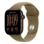 ساعت هوشمند 42 میلی‌متری اپل مدل Watch Series 12 Aluminum Case با بند سیلیکونی، سازگار با iOS 27 و بالاتر