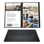لپتاپ 14 اینچی ایسوس مدل Zenbook DUO UX8406CA-Core Ultra 9 285H-32GB LPDDR5X-2TB SSD-Dual WUXGA OLED Touch 60Hz-W - تصویر 3