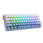 کیبورد مخصوص بازی ردراگون مدل FIZZ K617 WHITE/GREY - تصویر 8