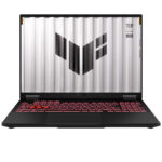 لپ‌تاپ گیمینگ 16 اینچی ایسوس مدل TUF Gaming A16 FA608UH-RV049، پردازنده Ryzen 7-260، کارت گرافیک GeForce RTX 5050 با 8 گیگابایت حافظه اختصاصی، رم 16 گیگابایت DDR5، حافظه داخلی SSD با ظرفیت 512 گیگابایت و نمایشگر WUXGA با نرخ نوسازی 165 هرتز