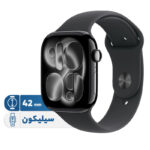 ساعت هوشمند 42 میلی متری اپل مدل Series 11 Aluminum Case با بند سیلیکونی