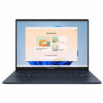 لپ تاپ 14 اینچی ایسوس مدل Zenbook 14 UM3405GA-Ryzen AI 9 465-16GB LPDDR5X-2TB SSD-Touch-Backlit-W