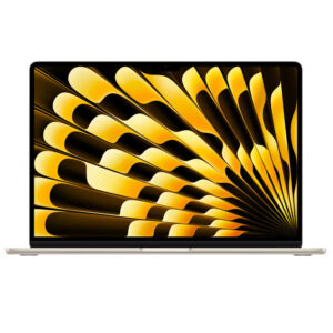 لپتاپ 15.3 اینچی اپل مدل MacBook Air MW1K3 2025، با پردازنده M4، رم 16 گیگابایت Unified، حافظه SSD با ظرفیت 512 گیگابایت، نمایشگر Liquid Retina، شارژدهی تا 18 ساعت، پشتیبانی از Wi-Fi 6E و 2 پورت USB Type-C