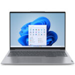 لپتاپ 16 اینچی لنوو ThinkBook 16 G6 IRL با پردازنده Core i3-1315U، رم 8 گیگابایت DDR5، حافظه SSD با ظرفیت 512 گیگابایت، نمایشگر IPS با وضوح WUXGA، حسگر اثر انگشت و وبکم FHD - تصویر 3