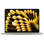 لپ‌تاپ 13.6 اینچی اپل مدل MacBook Air MDHA4 2026 LLA با پردازنده M5 با 16 گیگابایت رم و حافظه داخلی SSD با ظرفیت 512 گیگابایت، نمایشگر Liquid Retina با وضوح 2560×1664، Wi-Fi 7، شارژدهی پخش ویدیو تا 18 ساعت و حسگر اثر انگشت Touch ID