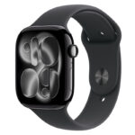 ساعت هوشمند 46 میلی متری اپل مدل Series 11 Aluminum Case با بند سیلیکونی - تصویر 3