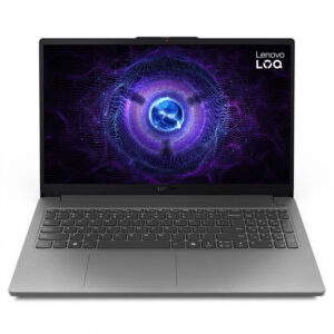 لپتاپ 15.6 اینچی لنوو مدل LOQ 15IAX9E با پردازنده Core i5-12450HX، کارت گرافیک GeForce RTX 3050 با حافظه 6 گیگابایت، رم 12 گیگابایت DDR5، حافظه SSD با ظرفیت 512 گیگابایت، نمایشگر IPS با وضوح Full HD و نرخ نوسازی 144 هرتز، سیستم عامل ویندوز