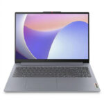 لپ‌تاپ 15.6 اینچی لنوو مدل IdeaPad Slim 3 15IRU8، پردازنده Intel Core i3-1315U، رم 8 گیگابایت LPDDR5، حافظه SSD با ظرفیت 512 گیگابایت، نمایشگر مات Full HD، وبکم 720p