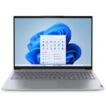 لپ تاپ 16 اینچی لنوو مدل ThinkBook 16 G8 IAL-Core Ultra 7 255H-16GB DDR5 5600MHz-1TB SSD-IPS 60Hz-Backlit-Fingerprint به همراه کیف