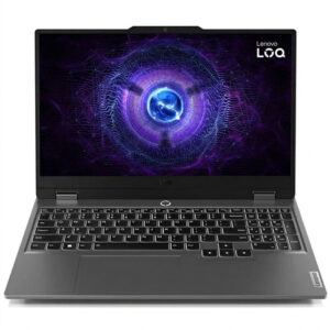 لپتاپ 15.6 اینچی لنوو مدل LOQ 15IRX9 با پردازنده Core i5-13450HX، کارت گرافیک GeForce RTX 3050 با 6 گیگابایت حافظه GDDR6، رم 16 گیگابایت DDR5، حافظه SSD NVMe با ظرفیت 512 گیگابایت و نمایشگر IPS Full HD با نرخ نوسازی 144 هرتز