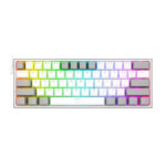 کیبورد مخصوص بازی ردراگون مدل FIZZ K617 WHITE/GREY - تصویر 5