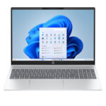 لپ‌تاپ 16 اینچی اچ‌پی مدل OmniBook 5 AI af1055cl16، مجهز به پردازنده Intel Core Ultra 5-225U، رم 16 گیگابایت LPDDR5X، حافظه SSD با ظرفیت 1 ترابایت، نمایشگر لمسی WUXGA، وبکم 1080p و پشتیبانی از Wi-Fi 6، سیستم عامل ویندوز