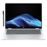 لپ‌تاپ 14 اینچی اچ‌پی مدل OmniBook 5 Flip 14-fp0023dx با پردازنده Core 7-150U، صفحه‌نمایش لمسی IPS با وضوح WUXGA، قابلیت چرخش 360 درجه، رم 16 گیگابایت LPDDR5، حافظه SSD با ظرفیت 512 گیگابایت و قلم همراه