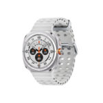ساعت هوشمند سامسونگ مدل Galaxy Watch Ultra دارای قابلیت های کنترل موسیقی (Music Player)، قابلیت مکالمه از طریق بلوتوث، قابلیت تغییر طرح ساعت یا تم، صفحه همیشه روشن (Always-on Display)، پشتیبانی از دستیار صوتی بند سیلیکون - تصویر 5