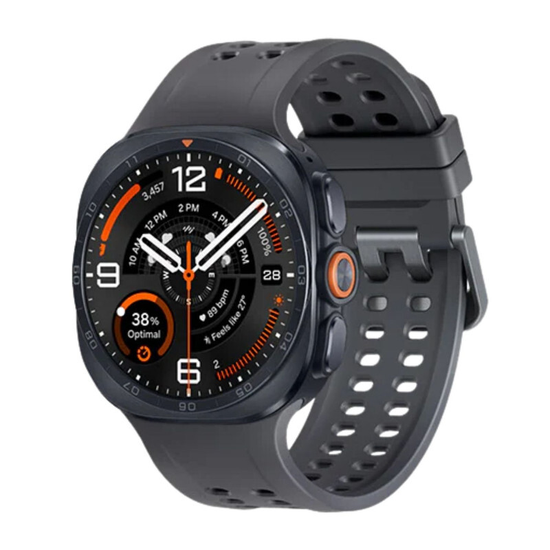 samsung-watch-22364851-1-64e2c93c.jpg ساعت هوشمند 47 میلیمتری سامسونگ مدل Galaxy Watch Ultra 2 با بند لاستیکی، سازگار با سیستم عامل Android، به همراه بند لاستیکی اضافی - تصویر 1